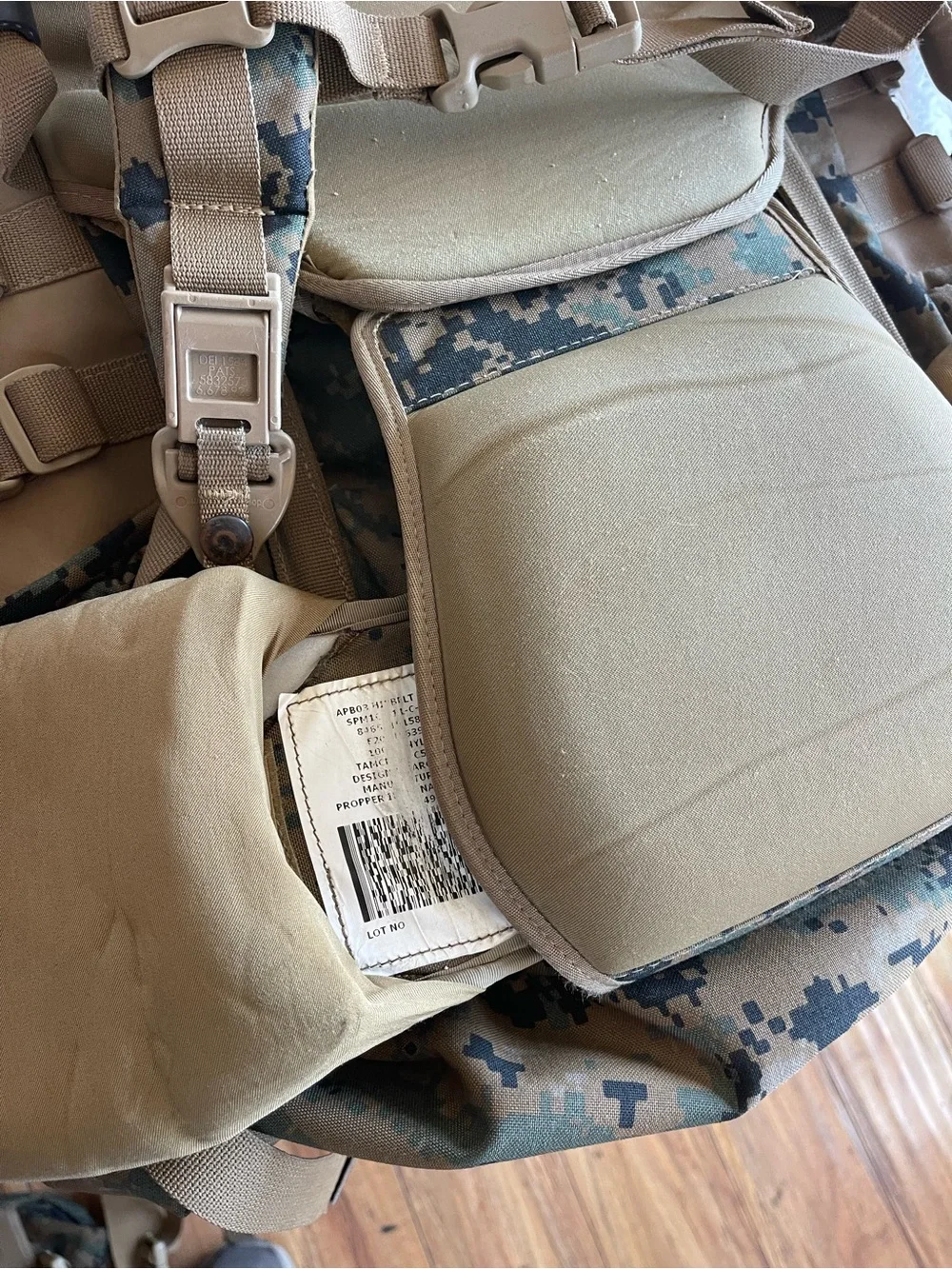 USMC Military Marine Surplus Marpat ILBE Propper Intl. Inc Rucksack Backpack